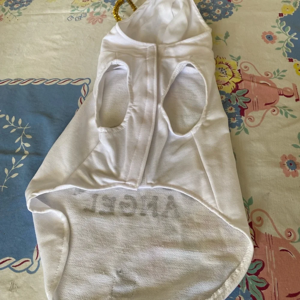 Pet Hoodie Angel Costume